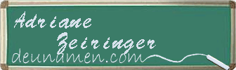 Adriane Zeiringer Visitenkarte